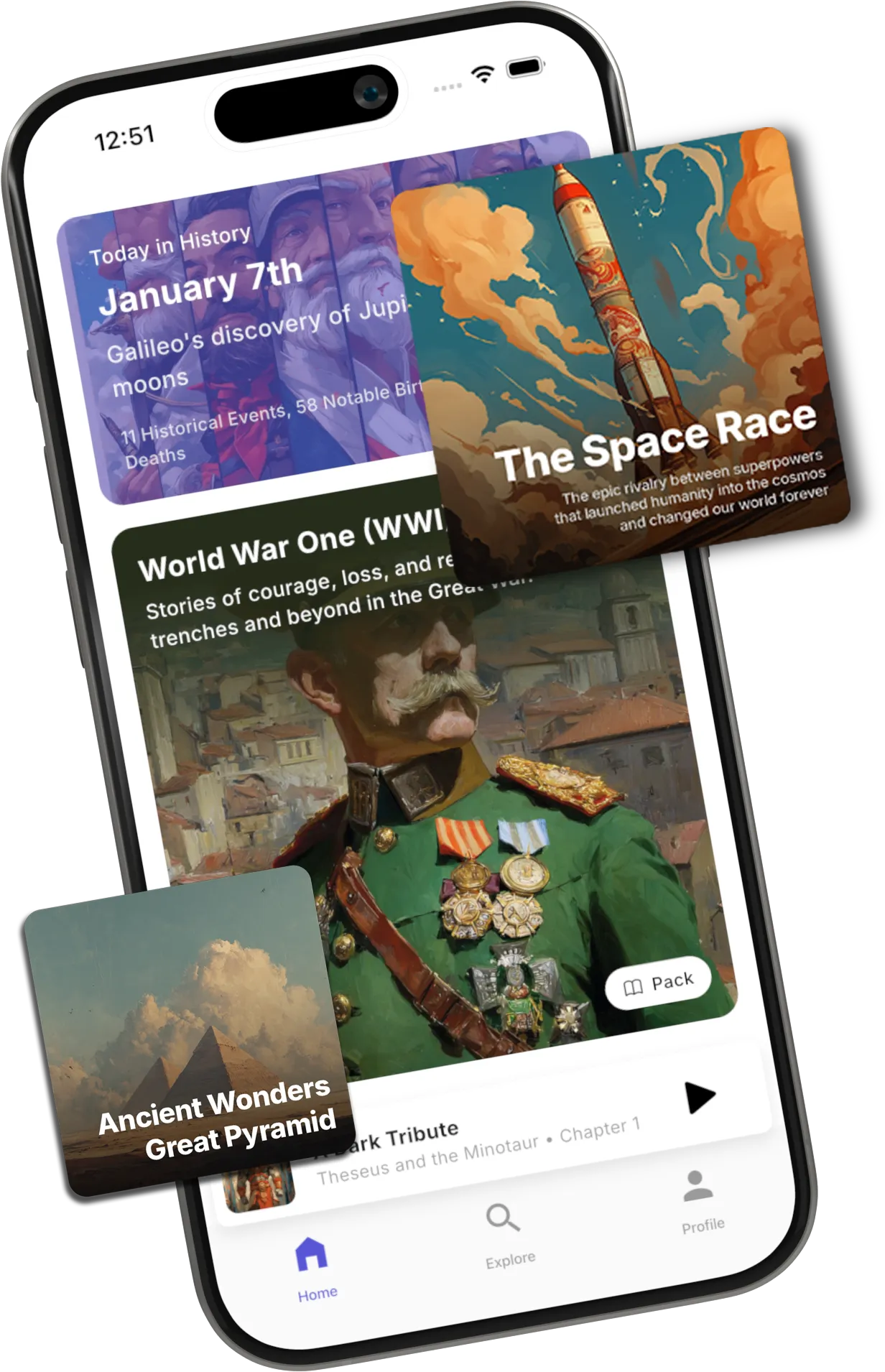 Phone with Chunks app Phone with Chunks app